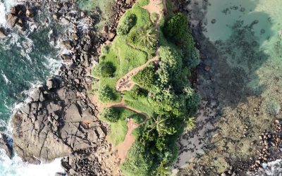 volare con il drone in sri lanka
